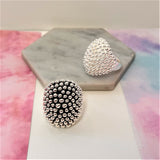Sterling Silver Armadillo Bubble Ring