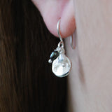 Round Pearl Silver Necklace