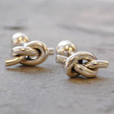 Silver Nautical Knot Cufflinks