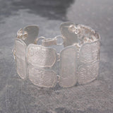 Roman Chunky Silver Statement Necklace
