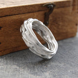 Wrap Contemporary Silver Ring