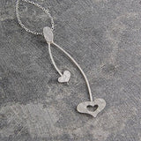 Corazon Silver Heart Pendant Necklace