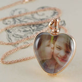 Vintage Rose Gold Heart Locket