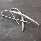 Silver Chilli Pepper Earrings
