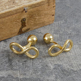 INFINITY STERLING SILVER CUFFLINKS