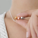 Silver Heart Pendant Necklace