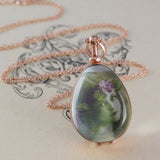 Rose Gold Oval Locket