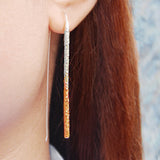 Textured Gold Bar Pendant