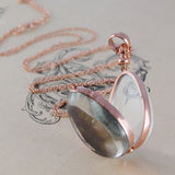 Rose Gold Oval Locket
