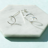 Spiral Drop Dangle Ear Jackets