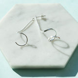 Spiral Drop Dangle Ear Jackets
