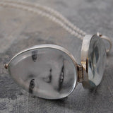 Vintage Silver Oval Locket