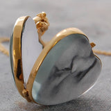 Vintage Gold Heart Locket