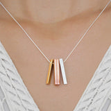 Alphabet Rose Gold Personalised Necklace
