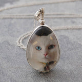Vintage Silver Oval Locket