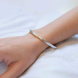 Sterling Silver Wire Bangle