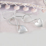 Heart Silver Infinity Necklace