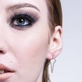 Sterling Silver Star Stud Earrings