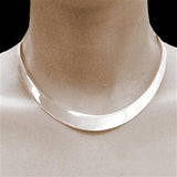 Sterling Silver Classic Solid Choker