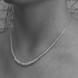 Loops Silver Wire Necklace