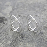 Orbit Geometric Small Hoop Earrings