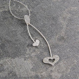 Corazon Silver Heart Pendant Necklace