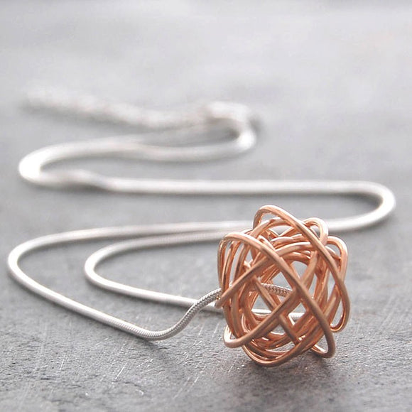 Nest Rose Gold Chain Necklace