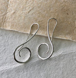 Sterling silver Music Earrings