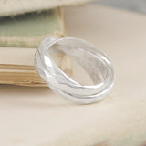 Hammered Russian Silver Ring