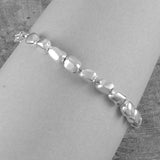 Nugget Designer Silver Bracelet