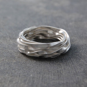 Wrap Contemporary Silver Ring