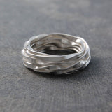 Wrap Contemporary Silver Ring