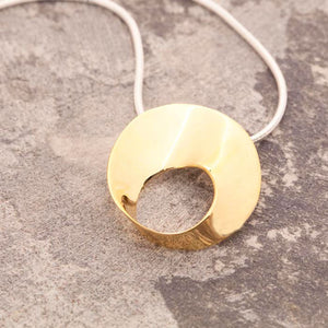 Swirl Gold Necklace